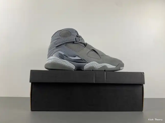 Kick Theory 305381-014 Retro Cool 8 Grey Jordan 0528